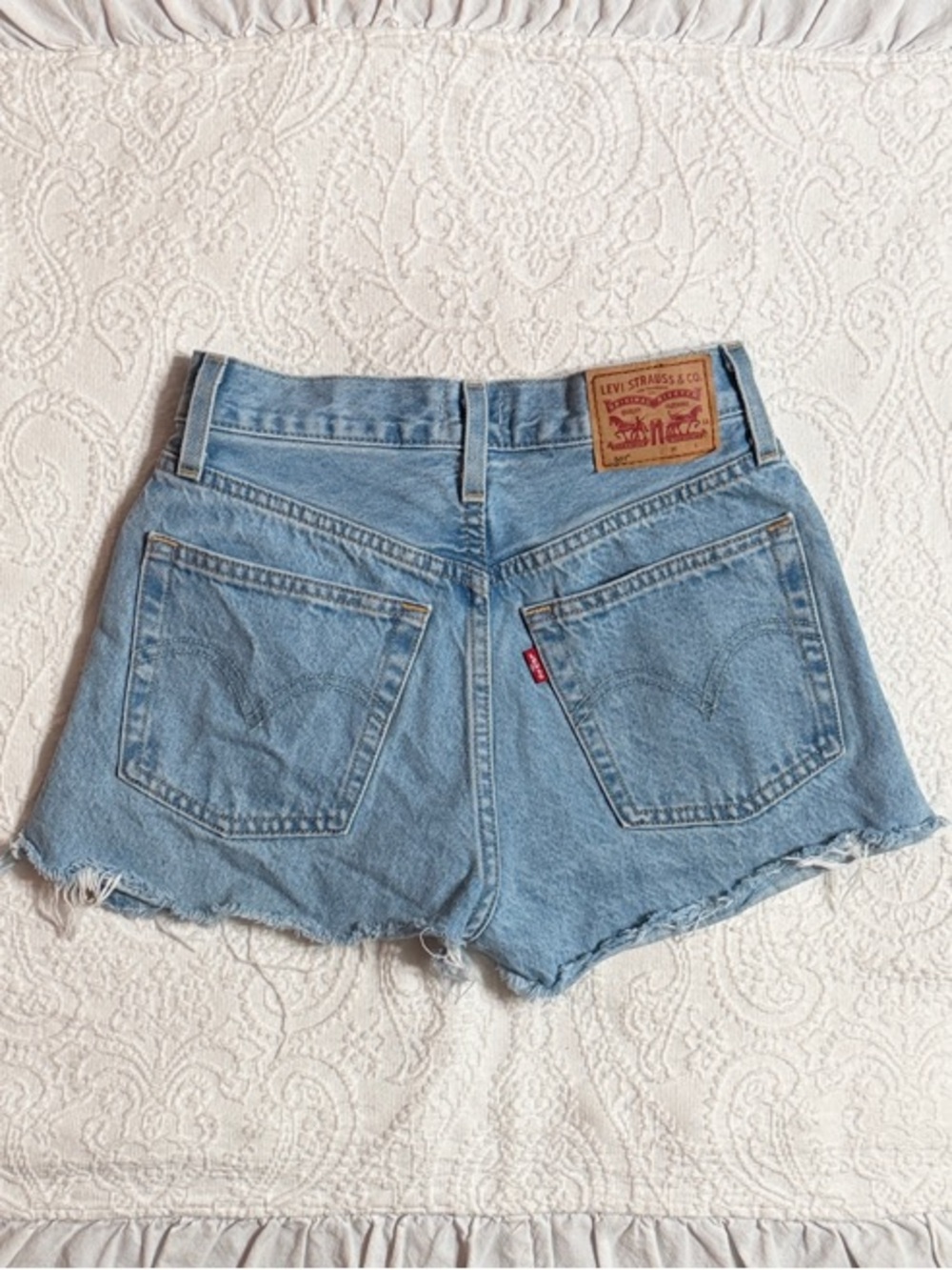 Levi's 501 Button Fly Jean Shorts Size 24